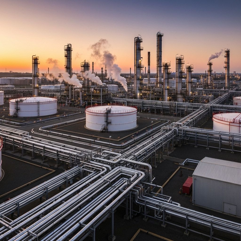 Instalações petrolíferas